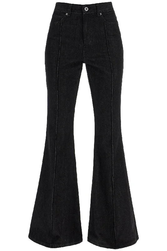 Self Portrait Women's High-Waisted Flare Jeans For