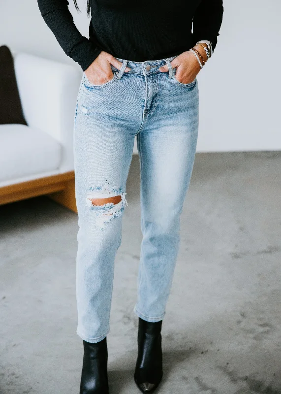 Langley High Rise Straight Jean