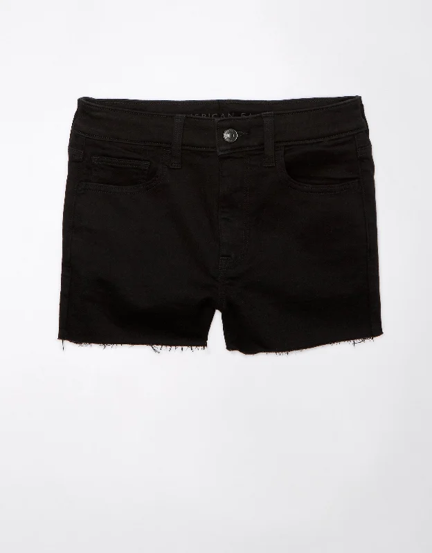 AE Next Level High-Waisted Denim Short Short