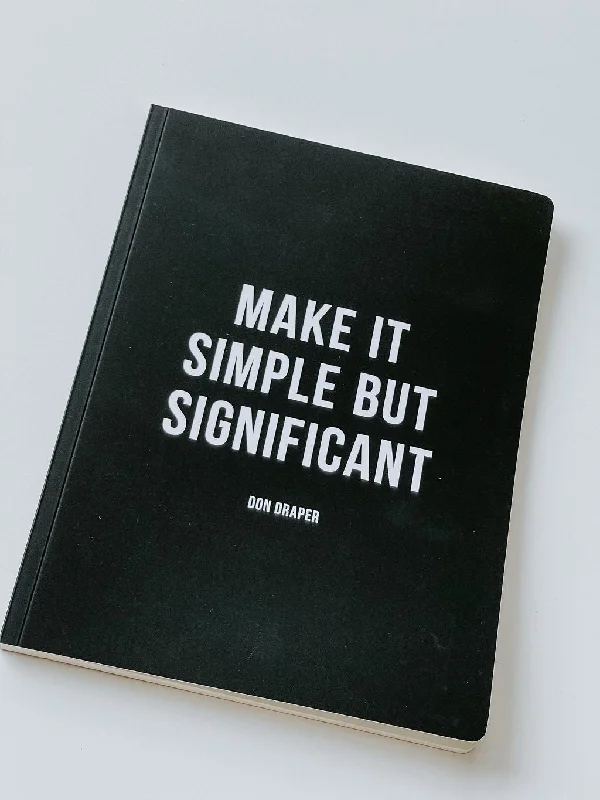 Make It Simple Journal FINAL SALE