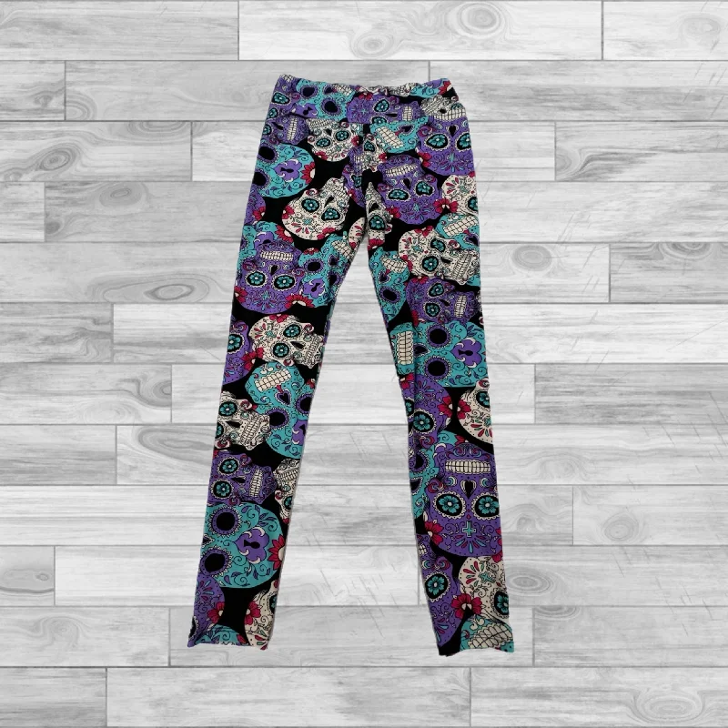 Leggings By Clothes Mentor In Multi-colored, Size: S