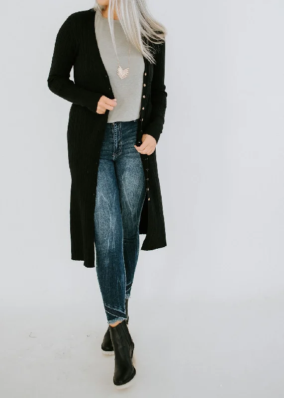 Vivienne Ribbed Duster Cardigan