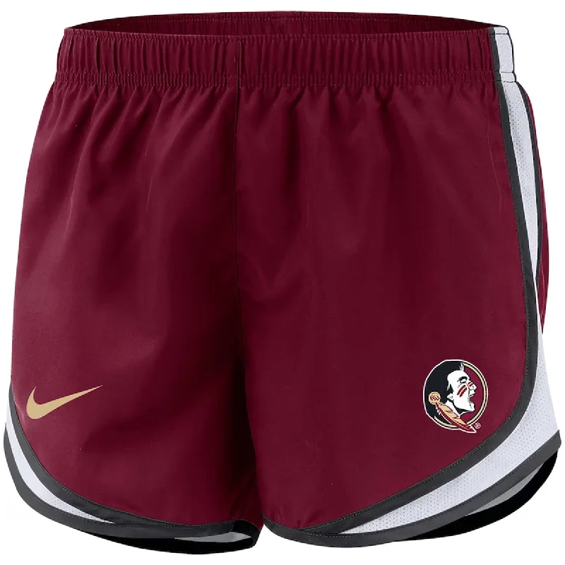 Nike Women's Seminole Logo 2023 Tempo Short - Garnet