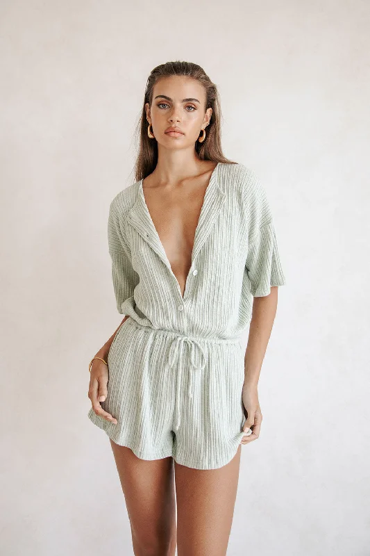 Juniper Playsuit - Sage