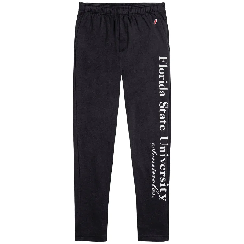 League Women's Florida State University Seminoles Jogger Pant - Black