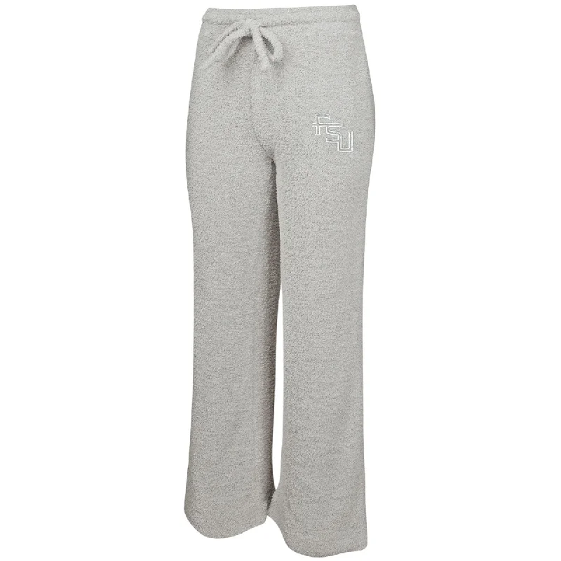 Concept Sports Women's Stacked FSU Chenille Pant - Grey