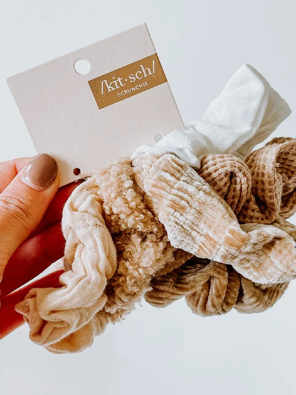 Textured Scrunchies