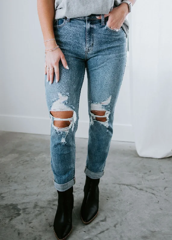 Crystal Boyfriend Jean