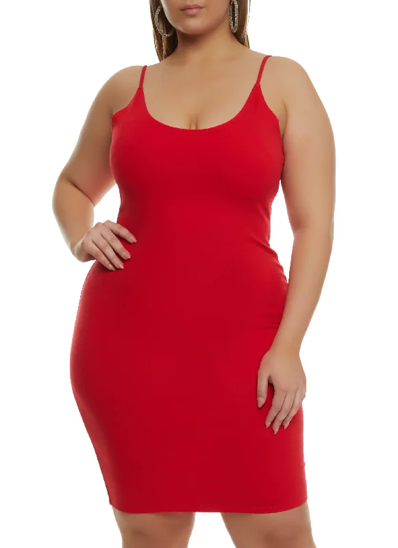 Plus Size Snatched Cami Dress