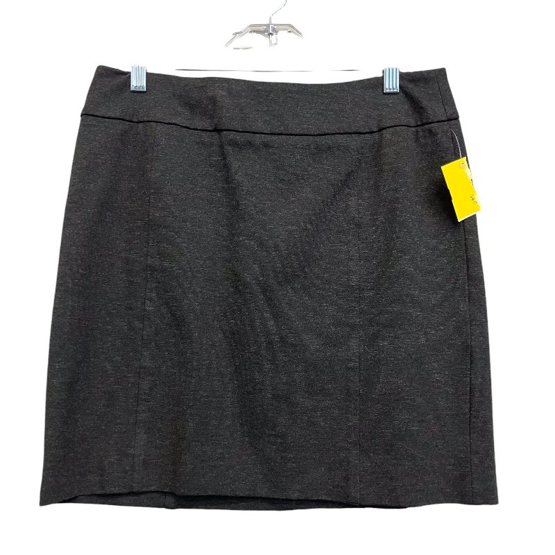 Skirt Mini & Short By Halogen In Grey, Size:8