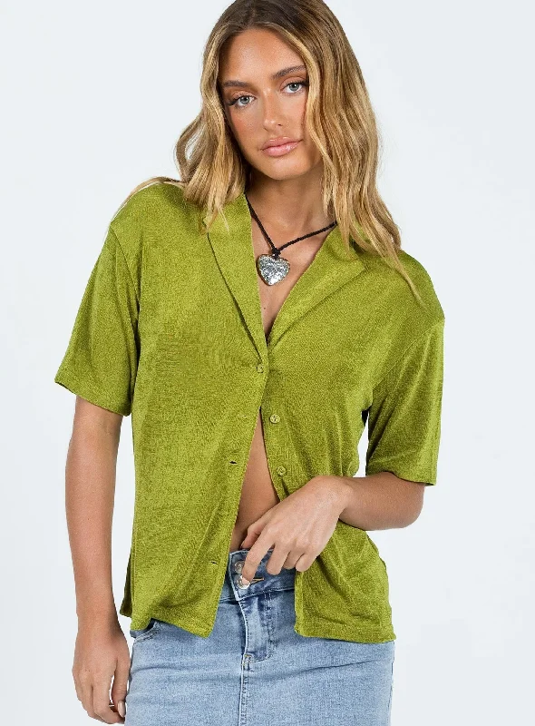 Misha Shirt Green