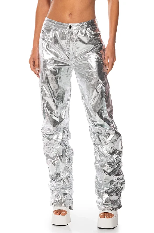 GLIMPSE OF MAGIC RELAXED METALLIC PANT